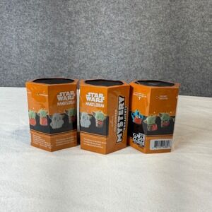 Hallmark Star Wars Mandalorian Halloween Mystery Ornaments Lot of 3 Collectible